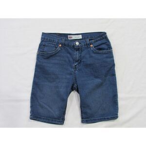 Levi’s Girl’s Youth Denim Blue 511 Slim Bermuda Shorts Size 14 REG/W27